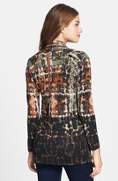 Thumbnail for your product : Nic+Zoe 'Etched' Print V-Neck Cardigan