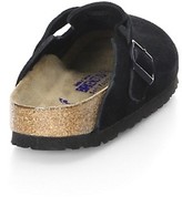 Thumbnail for your product : Birkenstock Boston Suede Clogs