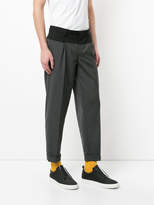 Thumbnail for your product : Kolor contrast detail trousers