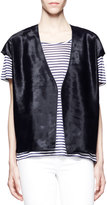 Thumbnail for your product : J Brand Ready to Wear Eberhardt Calf-Hair Vest
