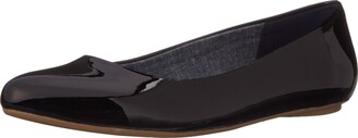 Dr. Scholl's Shoes Dr. Scholl's Women's Black Patent Flat Shoes - 6 B(M) US