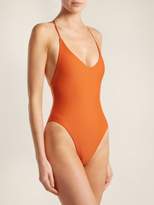Thumbnail for your product : JADE SWIM Micro Links Racer-back Swimsuit - Womens - Orange