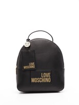 Thumbnail for your product : Love Moschino Logo-Print Backpack