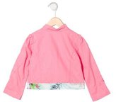 Thumbnail for your product : Kenzo Kids Girls' Embroidered Printed Jacket