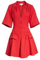 Thumbnail for your product : Carven Robe Courte Lace-Up Dress