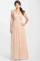 Thumbnail for your product : Jenny Yoo 'Annabelle' Convertible Tulle Column Dress