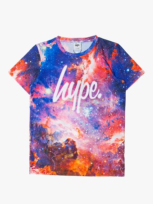 Hype Boys' Space Storm T-Shirt, Multi