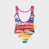 Thumbnail for your product : Paul Smith Girls' 2-6 Years Colour-Chart Print 'Naiade' Swimsuit