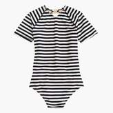 Thumbnail for your product : J.Crew Open-back short-sleeve swimsuit in classic stripe