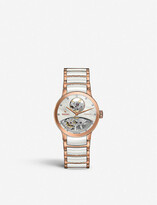 Thumbnail for your product : Rado Women's Gold R30248902 Centrix Rose And Mother-Of-Pearl Open Heart Watch