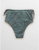 Thumbnail for your product : aerie High Waisted Cheeky Bikini Bottom