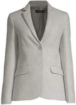 Thumbnail for your product : Piazza Sempione Textured Stretch Blazer