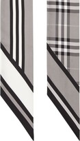 Thumbnail for your product : Burberry Silk Multi-Patterned Scarf