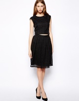 Thumbnail for your product : Warehouse Houndstooth Skirt
