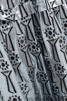 Thumbnail for your product : Temperley London Ruffled Tiered Printed Metallic Fil Coupe Maxi Gown