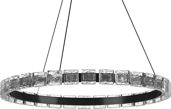 Dainolite Camila LED Chandelier in Brass
