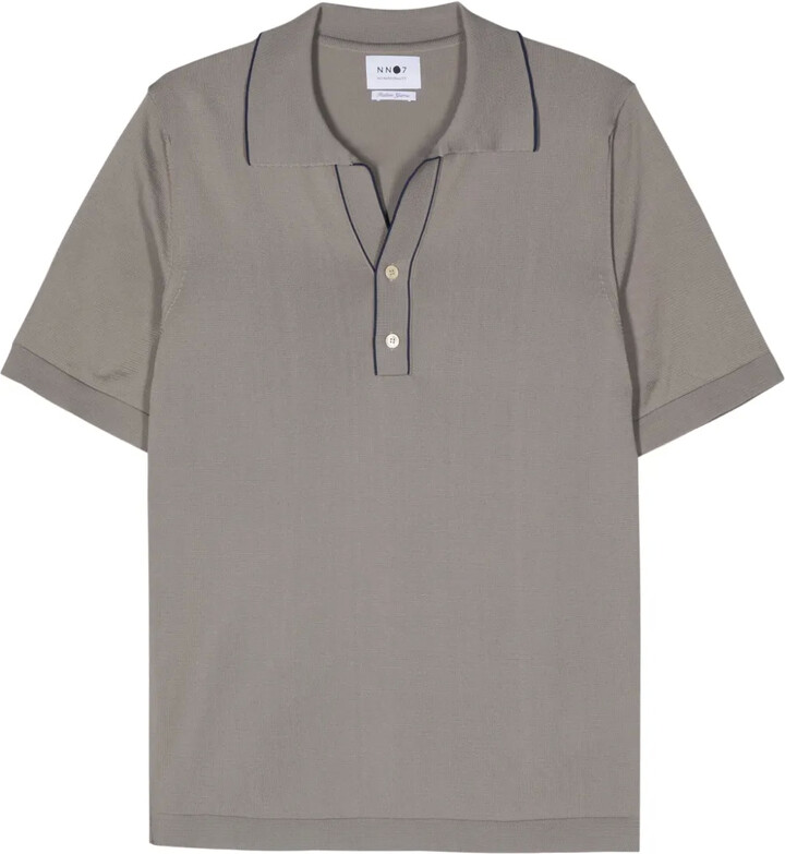 Tシャツ・カットソー NN07 SS25 Polo shirts (2526429634 DANNY ZIP POLO 6429ECRU) Danny 6429 men's sweater - Ecru - Buy online at NN.07®