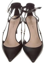 Thumbnail for your product : Barbara Bui Leather Pointed-Toe Pumps