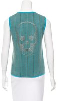 Thumbnail for your product : Lucien Pellat-Finet Sleeveless Pattern Top