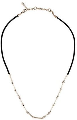 John Hardy Bamboo Leather Necklace