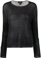 Thumbnail for your product : Avant Toi Cashmere Gauge Round Neck Pullover