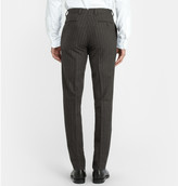 Thumbnail for your product : Polo Ralph Lauren Grey Slim-Fit Chalk-Striped Wool Suit