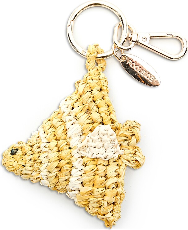 Poolside The Fish Raffia Bag Charm