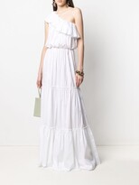 Thumbnail for your product : FEDERICA TOSI Tiered One-Shoulder Dress