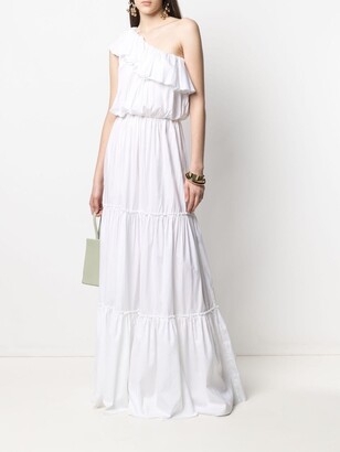 FEDERICA TOSI Tiered One-Shoulder Dress