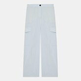 Thumbnail for your product : Theory Wide-Leg Cargo Pant in Crisp Poly