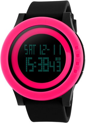 Panegy Women Big Face Watch Sport Watch LED Quartz Watch Outdoor Waterproof Digital Alarm Stopwatch