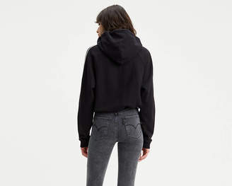 cinched hoodie levis