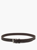 Thumbnail for your product : Lemaire Full-grain Leather Belt - Brown