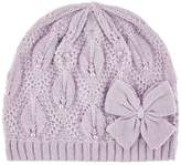 Thumbnail for your product : Monsoon Girls Maria Lilac Crochet Beanie