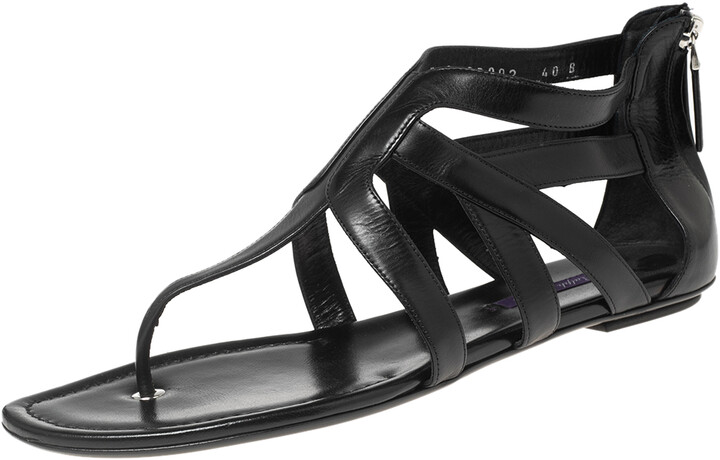 ralph lauren flat sandals