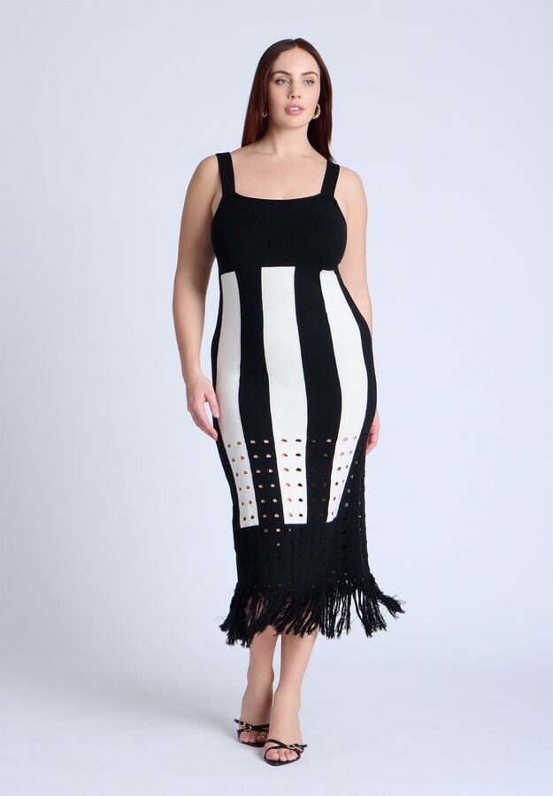 Sweater Stripe Dress