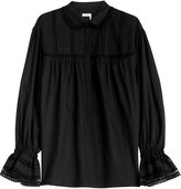Thumbnail for your product : Sonia Rykiel Cotton Blouse with Cut Out Inserts