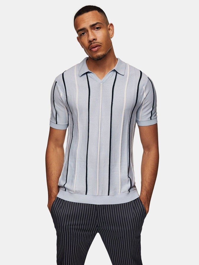 topman knitted polo