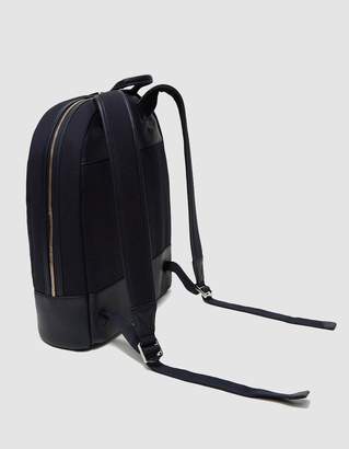 WANT Les Essentiels Kastrup Leather and Canvas Backpack