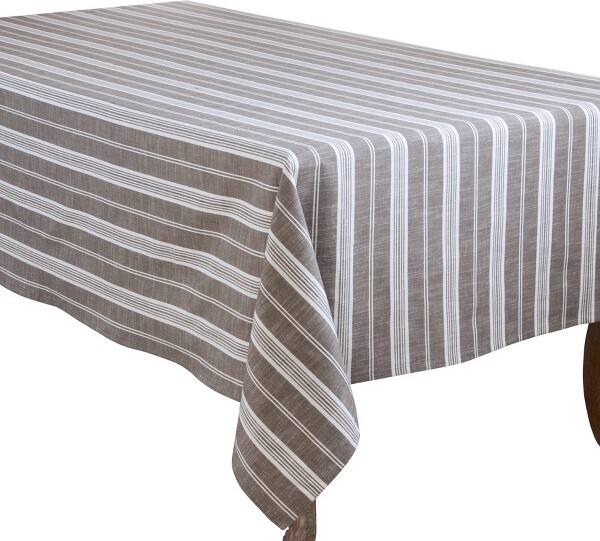 Saro Lifestyle SaroLifestyleStripedDesignTablecloth65\