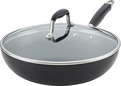 Anolon Advanced Onyx Hard-Anodized Nonstick Covered Ultimate Pan 12