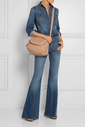 Tom Ford Jennifer Medium Leather Shoulder Bag - Blush