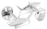 Thumbnail for your product : Cufflinks Inc. Ox & Bull Trading Co. Sterling Silver Shark Cuff Links