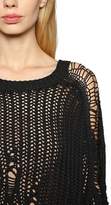 Thumbnail for your product : Diesel Destroyed Mesh Knit Sweater