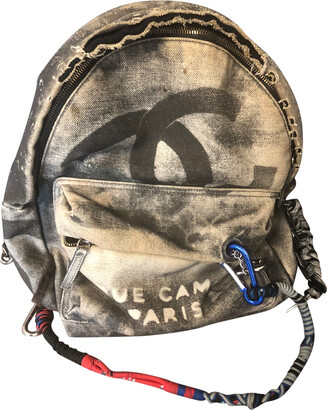 Chanel Graffiti Backpack - 3 For Sale on 1stDibs  chanel grafitti backpack,  chanel graffiti backpack for sale, graffiti chanel backpack