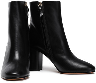 Diane von Furstenberg Robyn Two-tone Leather Ankle Boots
