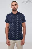Thumbnail for your product : Next Mens Broken Standard All Over Print Polo Shirt
