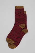 Thumbnail for your product : Urban Outfitters Grey Geo Pattern Sock