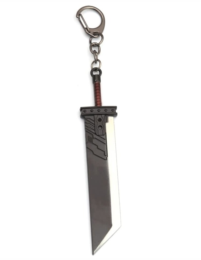 Taiying Game Final Fantasy Remake Cloud Strife Buster Sword Keychain