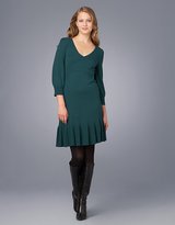 Thumbnail for your product : Great Plains 3/4-Sleeved V-Neck Sweater Dress